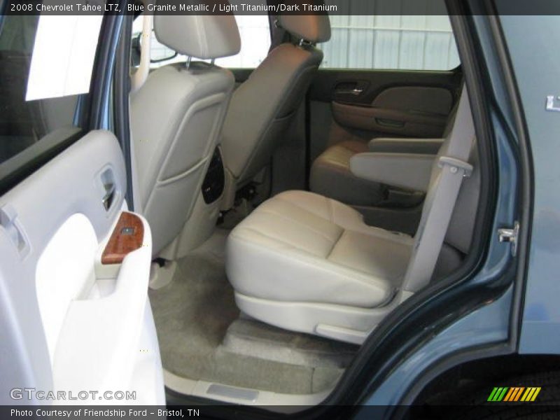 Blue Granite Metallic / Light Titanium/Dark Titanium 2008 Chevrolet Tahoe LTZ