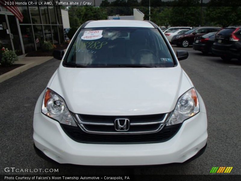 Taffeta White / Gray 2010 Honda CR-V LX AWD