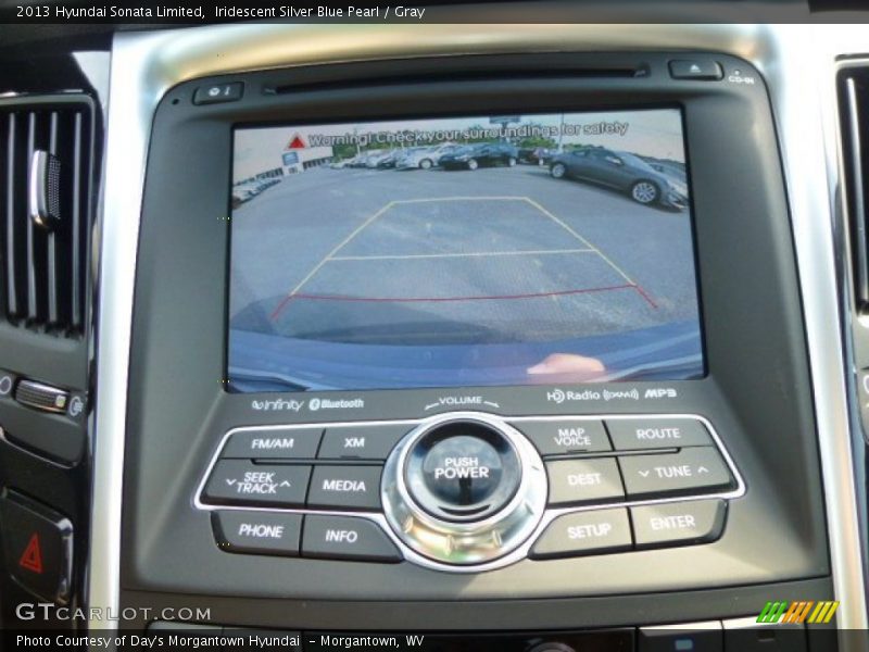 Iridescent Silver Blue Pearl / Gray 2013 Hyundai Sonata Limited