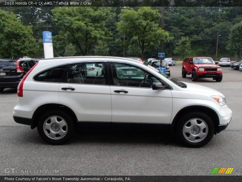 Taffeta White / Gray 2010 Honda CR-V LX AWD