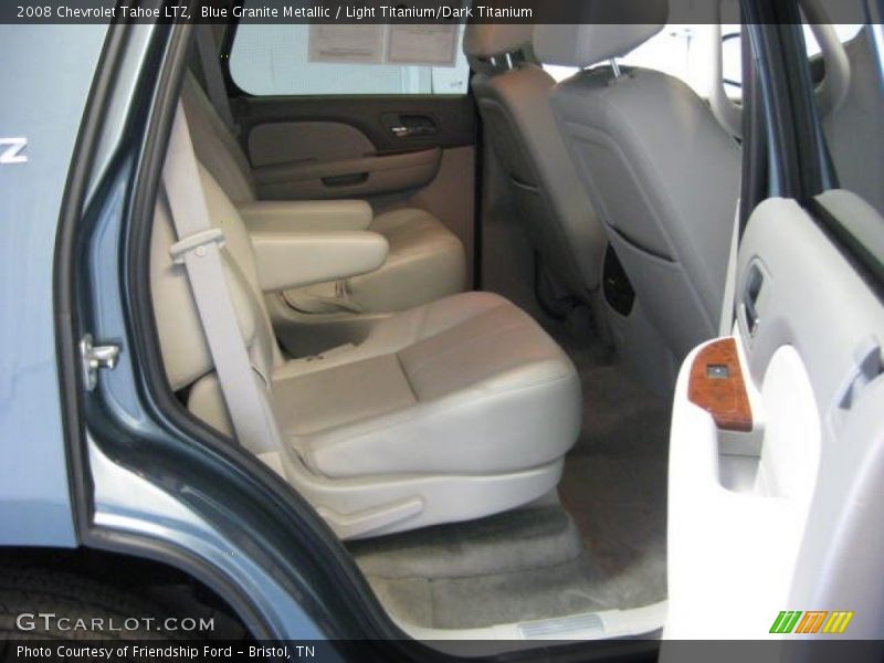 Blue Granite Metallic / Light Titanium/Dark Titanium 2008 Chevrolet Tahoe LTZ