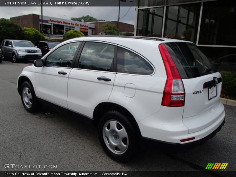 Taffeta White / Gray 2010 Honda CR-V LX AWD