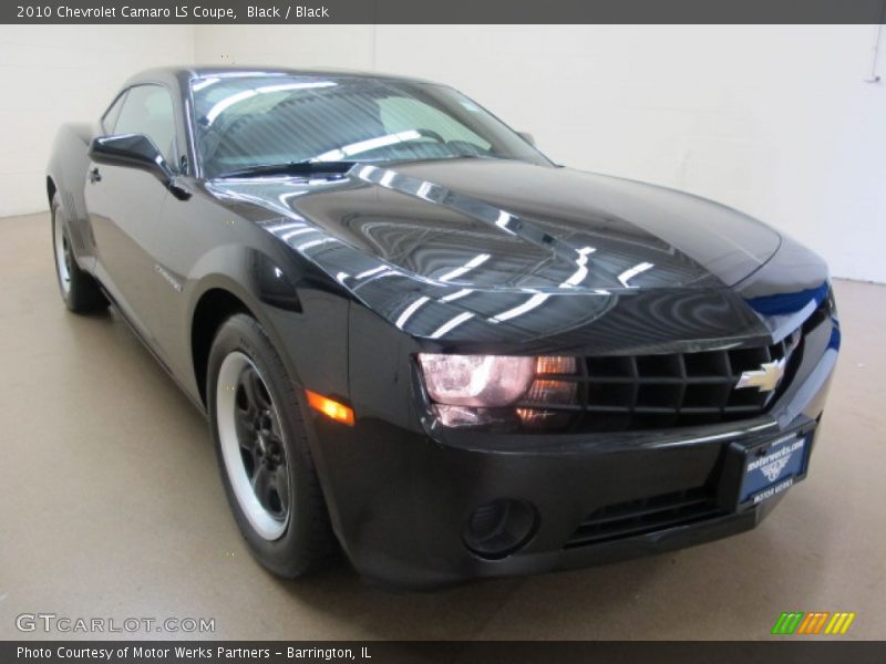 Black / Black 2010 Chevrolet Camaro LS Coupe