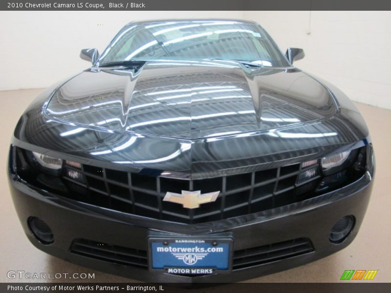 Black / Black 2010 Chevrolet Camaro LS Coupe