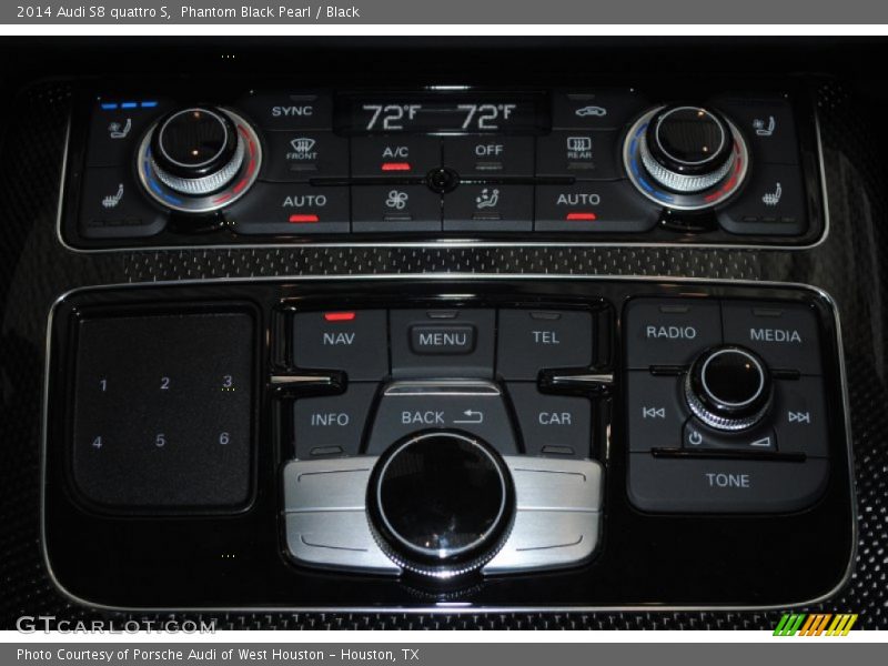 Controls of 2014 S8 quattro S