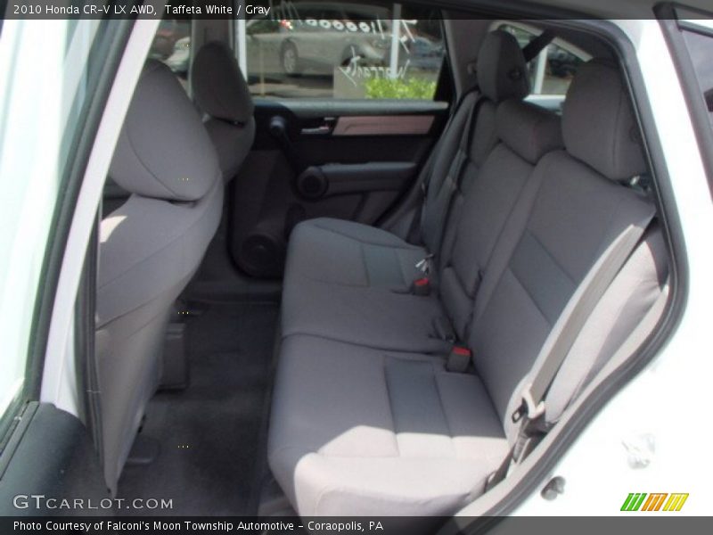 Taffeta White / Gray 2010 Honda CR-V LX AWD