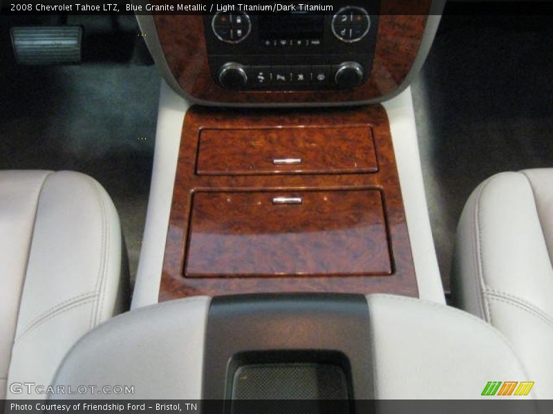 Blue Granite Metallic / Light Titanium/Dark Titanium 2008 Chevrolet Tahoe LTZ