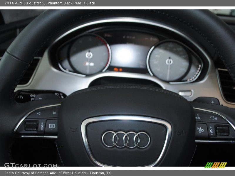 Phantom Black Pearl / Black 2014 Audi S8 quattro S