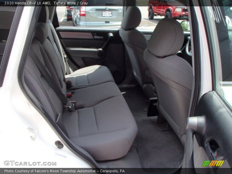 Taffeta White / Gray 2010 Honda CR-V LX AWD