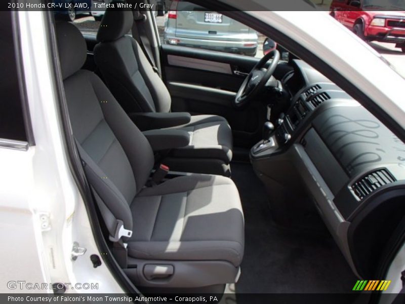 Taffeta White / Gray 2010 Honda CR-V LX AWD