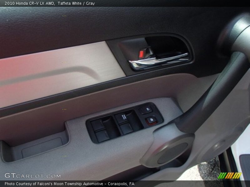Taffeta White / Gray 2010 Honda CR-V LX AWD