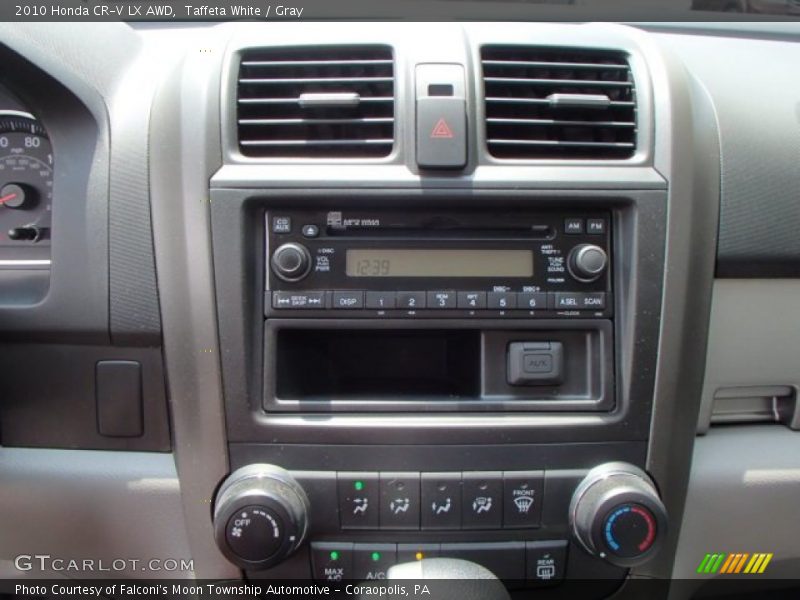 Taffeta White / Gray 2010 Honda CR-V LX AWD