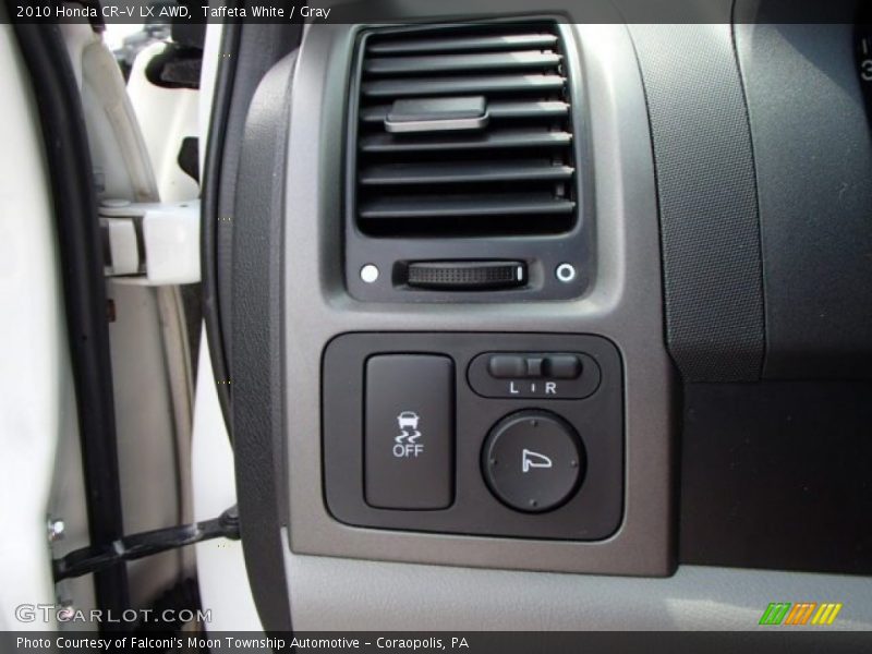 Taffeta White / Gray 2010 Honda CR-V LX AWD