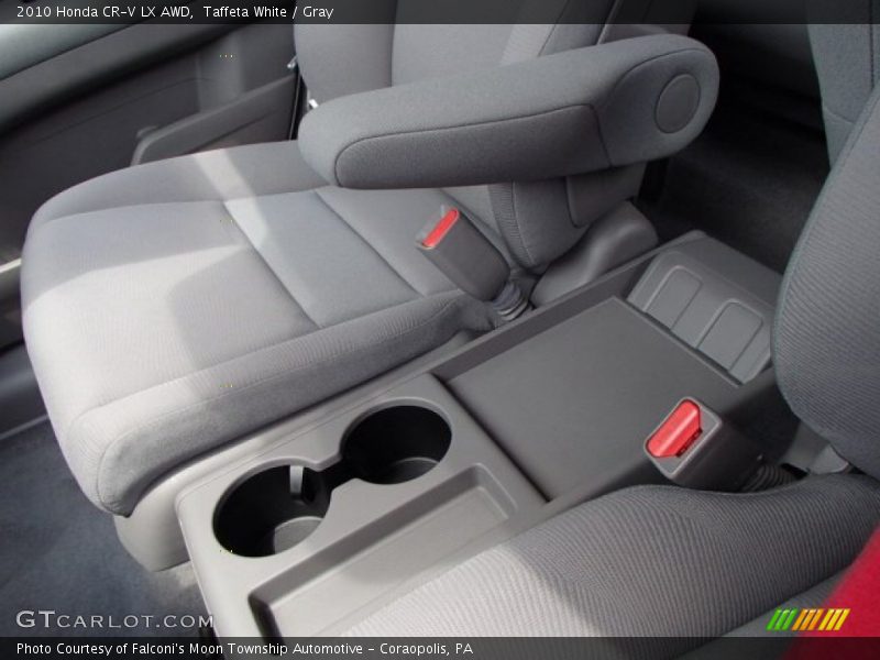 Taffeta White / Gray 2010 Honda CR-V LX AWD