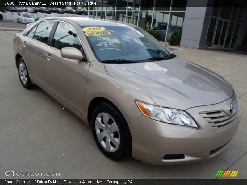 Desert Sand Mica / Bisque 2008 Toyota Camry LE