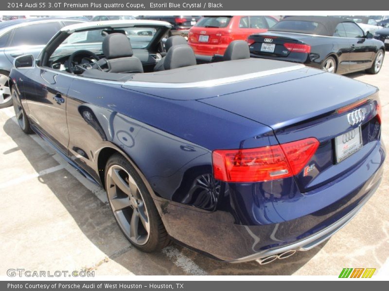 Estoril Blue Crystal / Black 2014 Audi S5 3.0T Premium Plus quattro Coupe