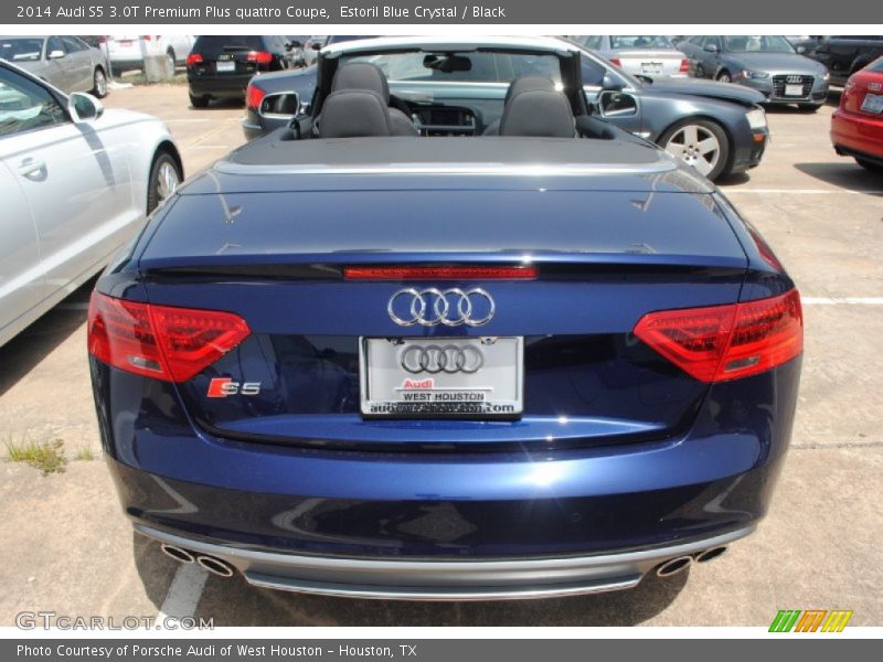 Estoril Blue Crystal / Black 2014 Audi S5 3.0T Premium Plus quattro Coupe