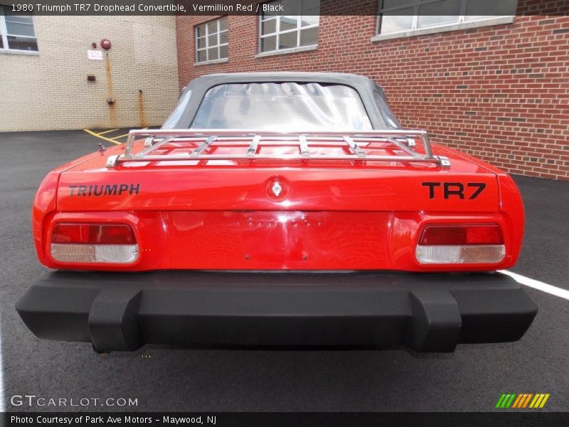  1980 TR7 Drophead Convertible Vermillion Red