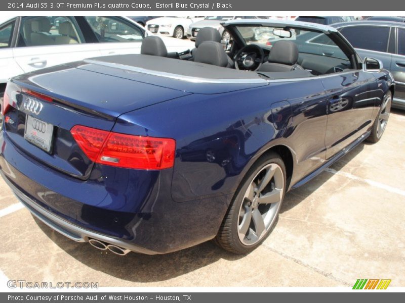 Estoril Blue Crystal / Black 2014 Audi S5 3.0T Premium Plus quattro Coupe