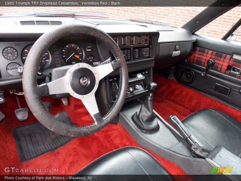 Black Interior - 1980 TR7 Drophead Convertible 