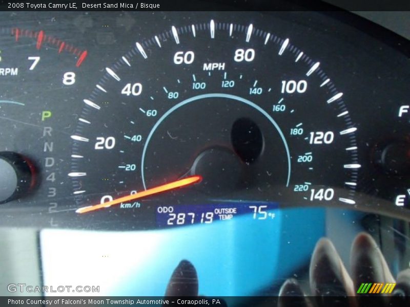 Desert Sand Mica / Bisque 2008 Toyota Camry LE