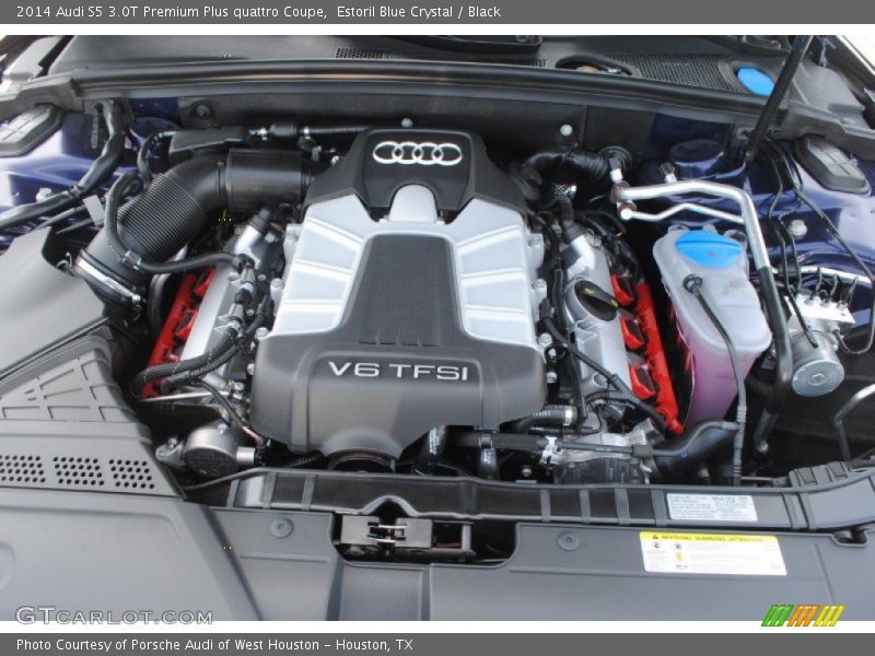  2014 S5 3.0T Premium Plus quattro Coupe Engine - 3.0 Liter Supercharged TFSI DOHC 24-Valve VVT V6