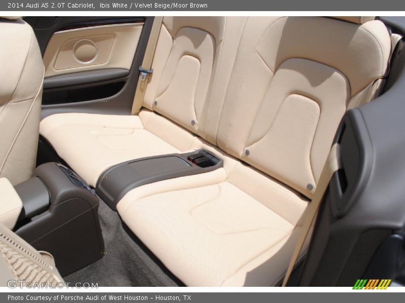 Ibis White / Velvet Beige/Moor Brown 2014 Audi A5 2.0T Cabriolet