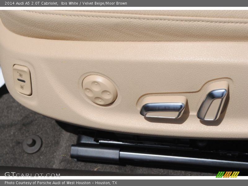 Ibis White / Velvet Beige/Moor Brown 2014 Audi A5 2.0T Cabriolet