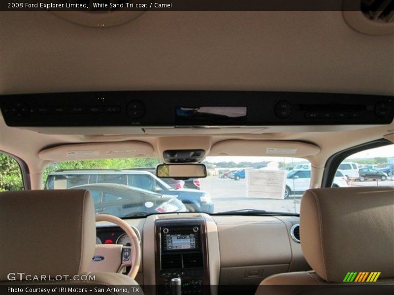 White Sand Tri coat / Camel 2008 Ford Explorer Limited