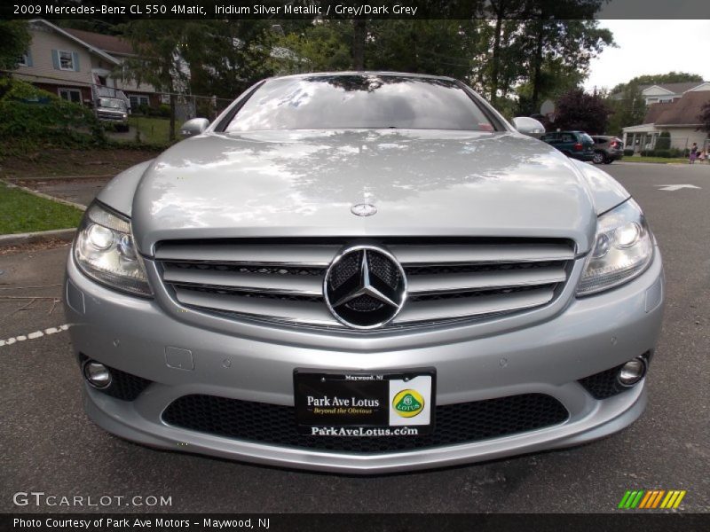 Iridium Silver Metallic / Grey/Dark Grey 2009 Mercedes-Benz CL 550 4Matic