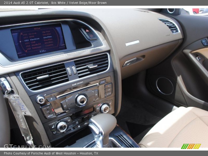Ibis White / Velvet Beige/Moor Brown 2014 Audi A5 2.0T Cabriolet