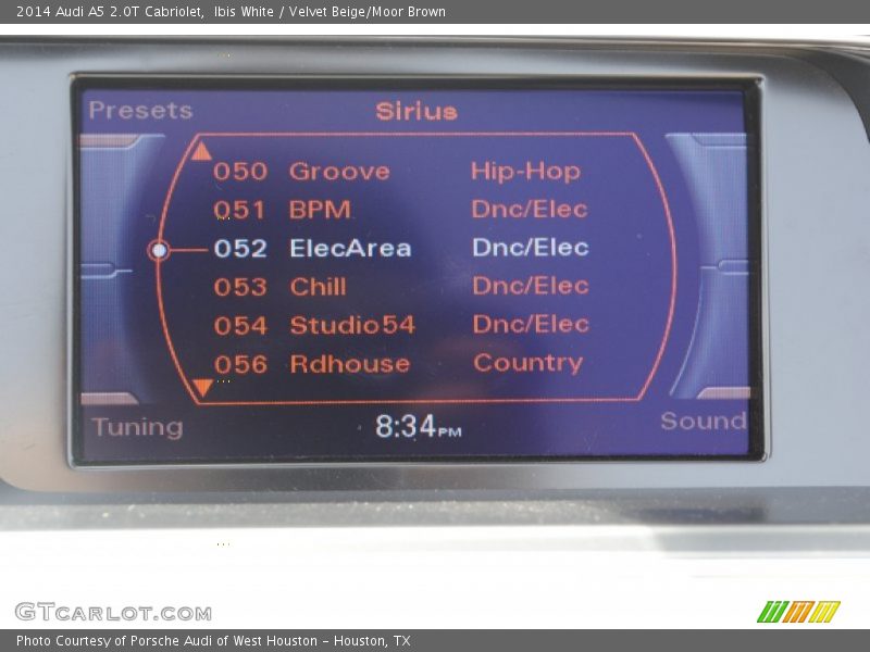 Ibis White / Velvet Beige/Moor Brown 2014 Audi A5 2.0T Cabriolet