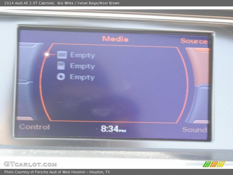 Ibis White / Velvet Beige/Moor Brown 2014 Audi A5 2.0T Cabriolet