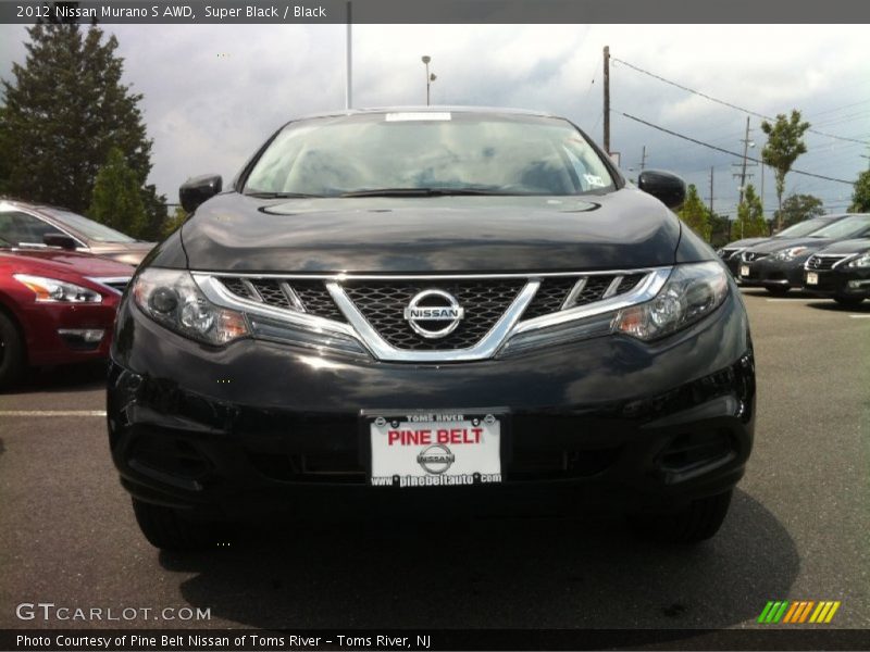 Super Black / Black 2012 Nissan Murano S AWD