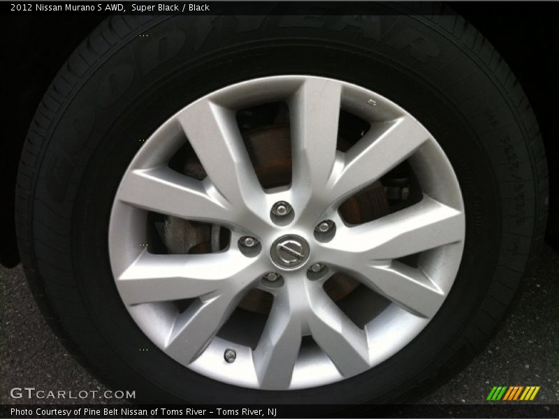 Super Black / Black 2012 Nissan Murano S AWD