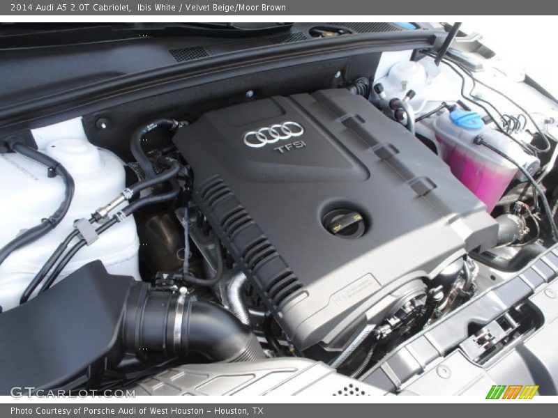Ibis White / Velvet Beige/Moor Brown 2014 Audi A5 2.0T Cabriolet