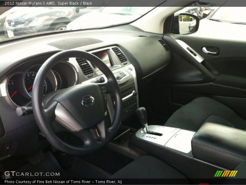 Super Black / Black 2012 Nissan Murano S AWD