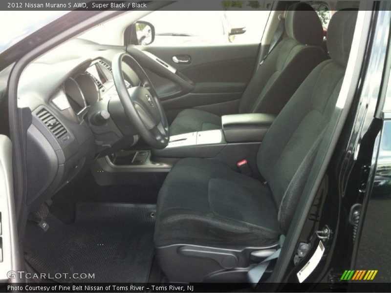 Super Black / Black 2012 Nissan Murano S AWD
