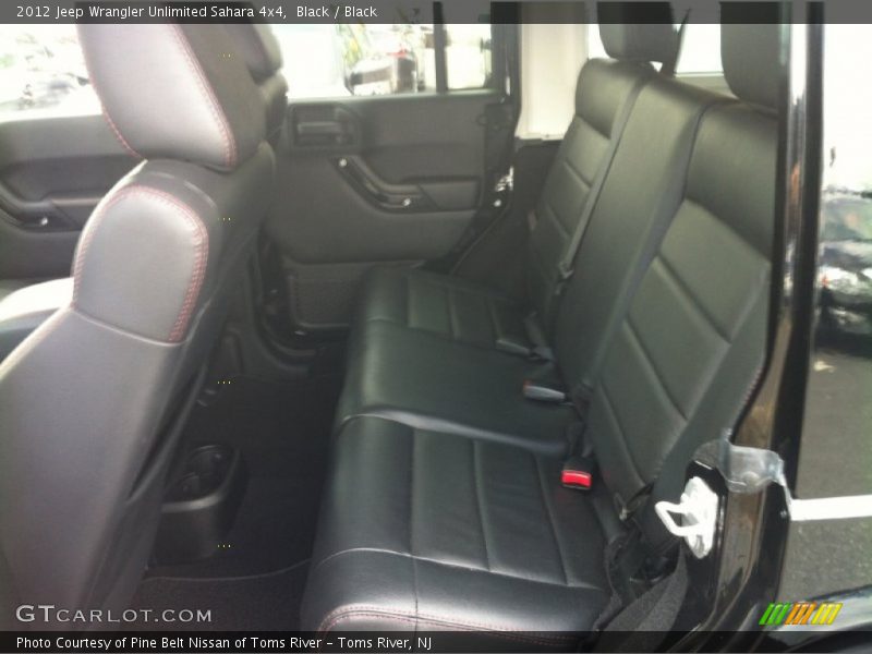 Black / Black 2012 Jeep Wrangler Unlimited Sahara 4x4
