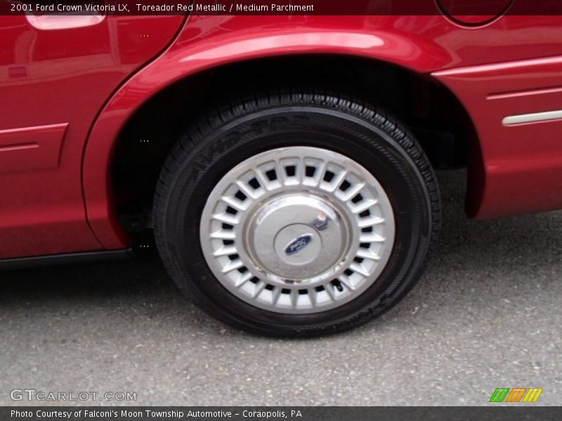 Toreador Red Metallic / Medium Parchment 2001 Ford Crown Victoria LX