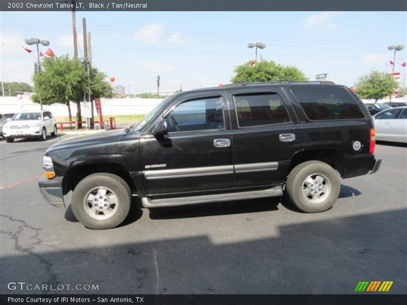 Black / Tan/Neutral 2003 Chevrolet Tahoe LT