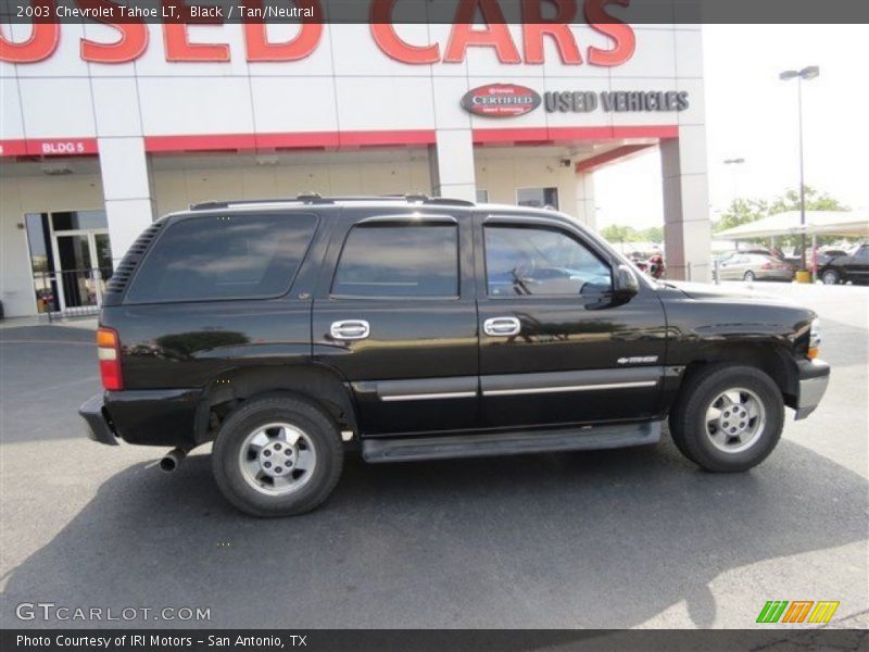 Black / Tan/Neutral 2003 Chevrolet Tahoe LT