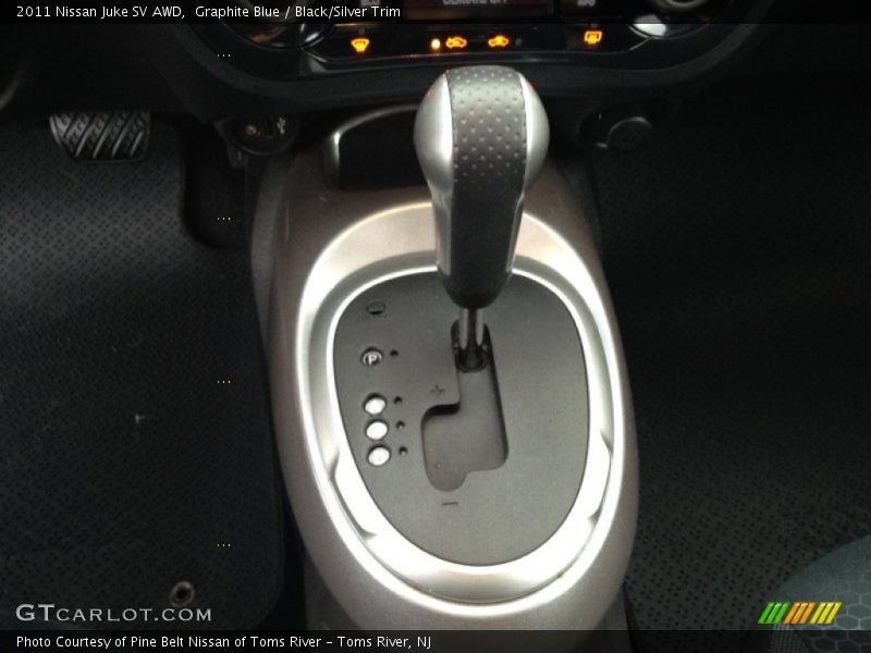 Graphite Blue / Black/Silver Trim 2011 Nissan Juke SV AWD