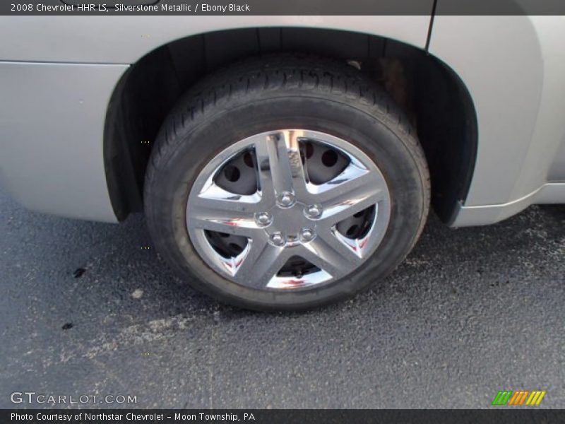 Silverstone Metallic / Ebony Black 2008 Chevrolet HHR LS