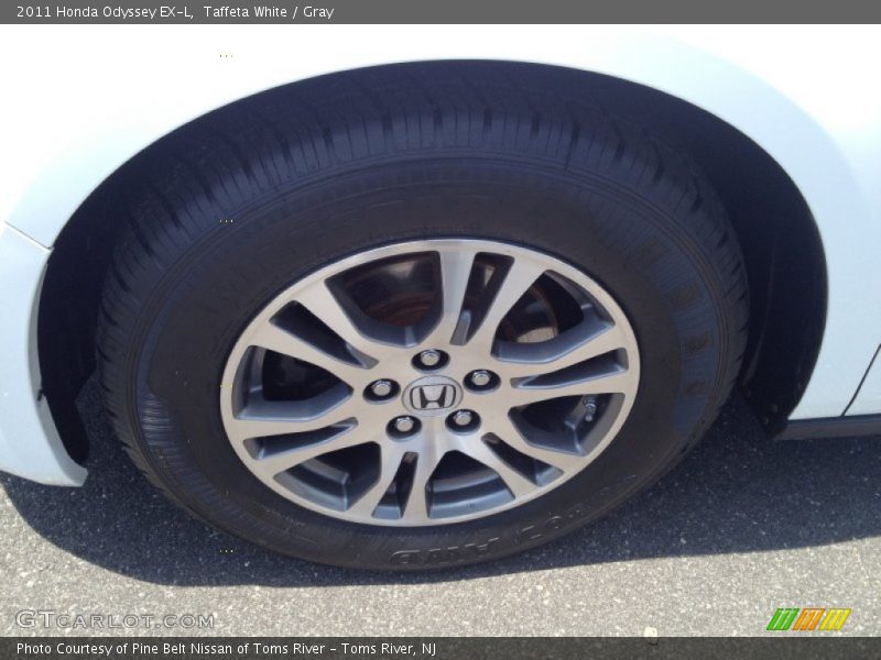 Taffeta White / Gray 2011 Honda Odyssey EX-L