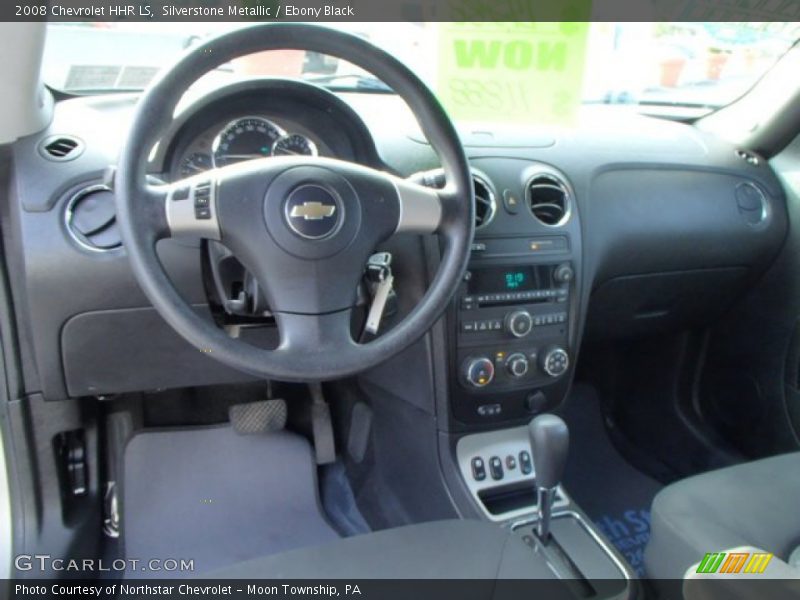 Silverstone Metallic / Ebony Black 2008 Chevrolet HHR LS