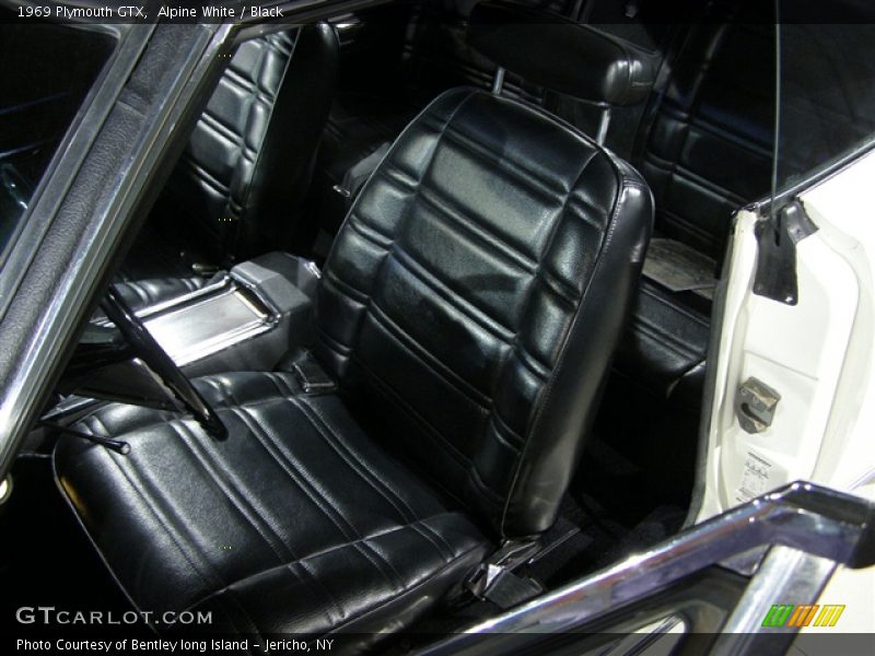 Alpine White / Black 1969 Plymouth GTX