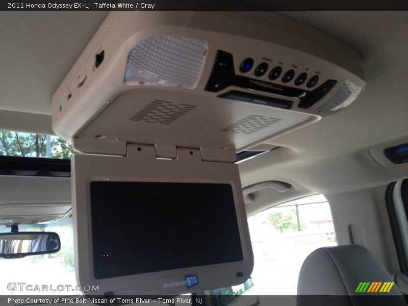 Taffeta White / Gray 2011 Honda Odyssey EX-L
