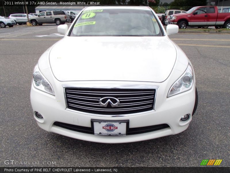 Moonlight White / Wheat 2011 Infiniti M 37x AWD Sedan