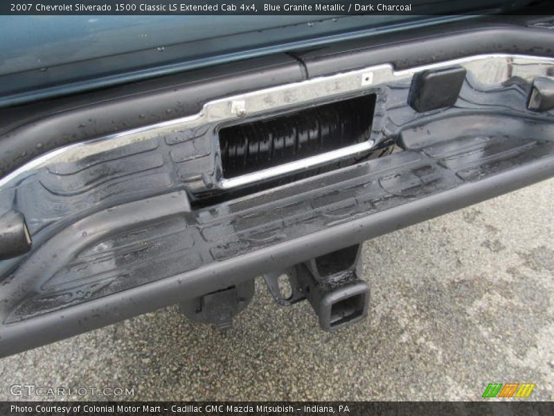 Blue Granite Metallic / Dark Charcoal 2007 Chevrolet Silverado 1500 Classic LS Extended Cab 4x4